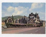 Krone Altberuhmter Historischer Gasthof Postcard Assmannshausen Germany ... - $11.88
