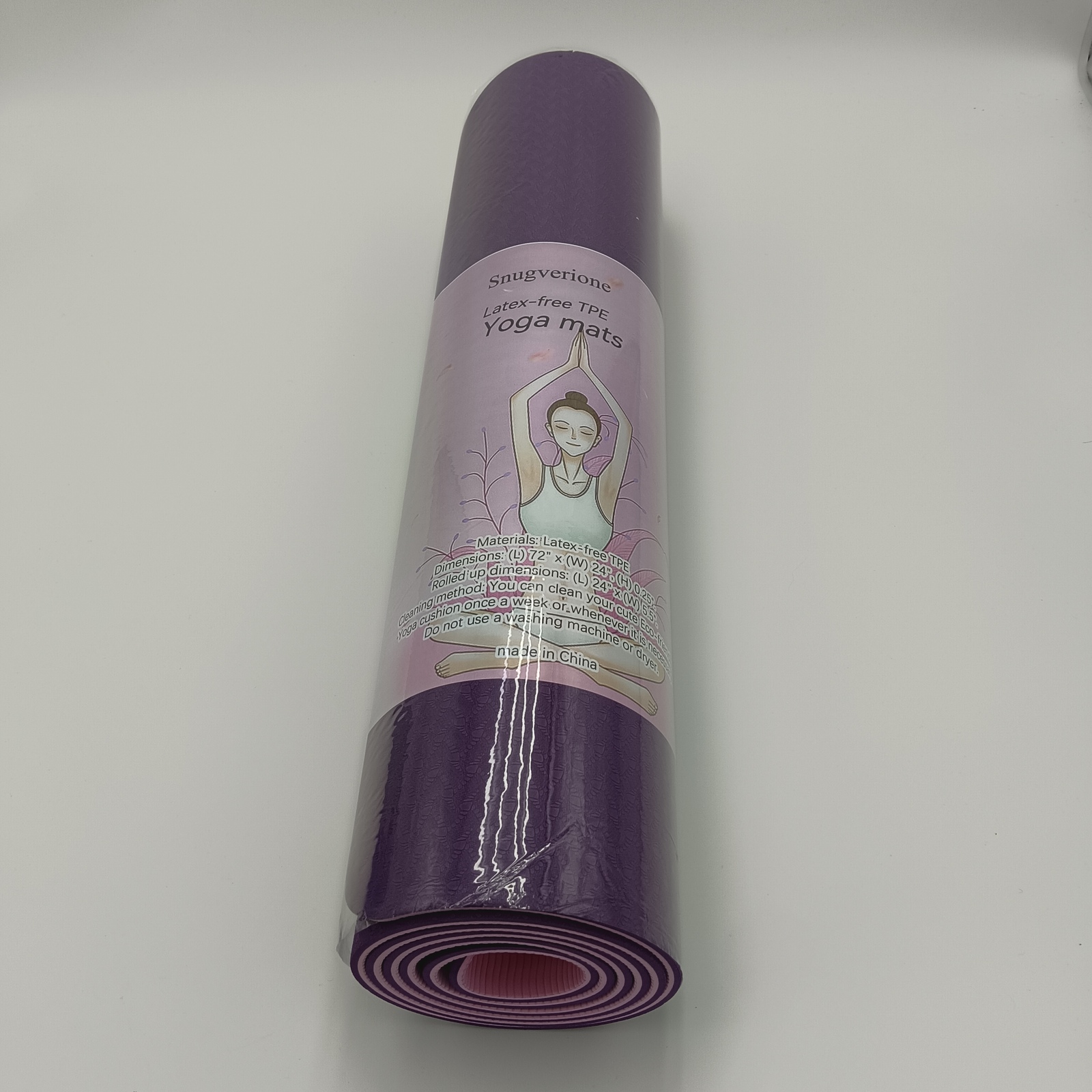 Snugverione Yoga mats Soft, non-slip yoga mat for beginners or professio... - $16.99