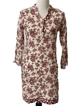 Women&#39;s Hip H Hop Indian Traditional Cotton Tunic Top Ethnic Wear Sz S S... - $25.89 CAD