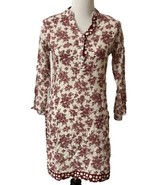 Women&#39;s Hip H Hop Indian Traditional Cotton Tunic Top Ethnic Wear Sz S S... - $25.89 CAD