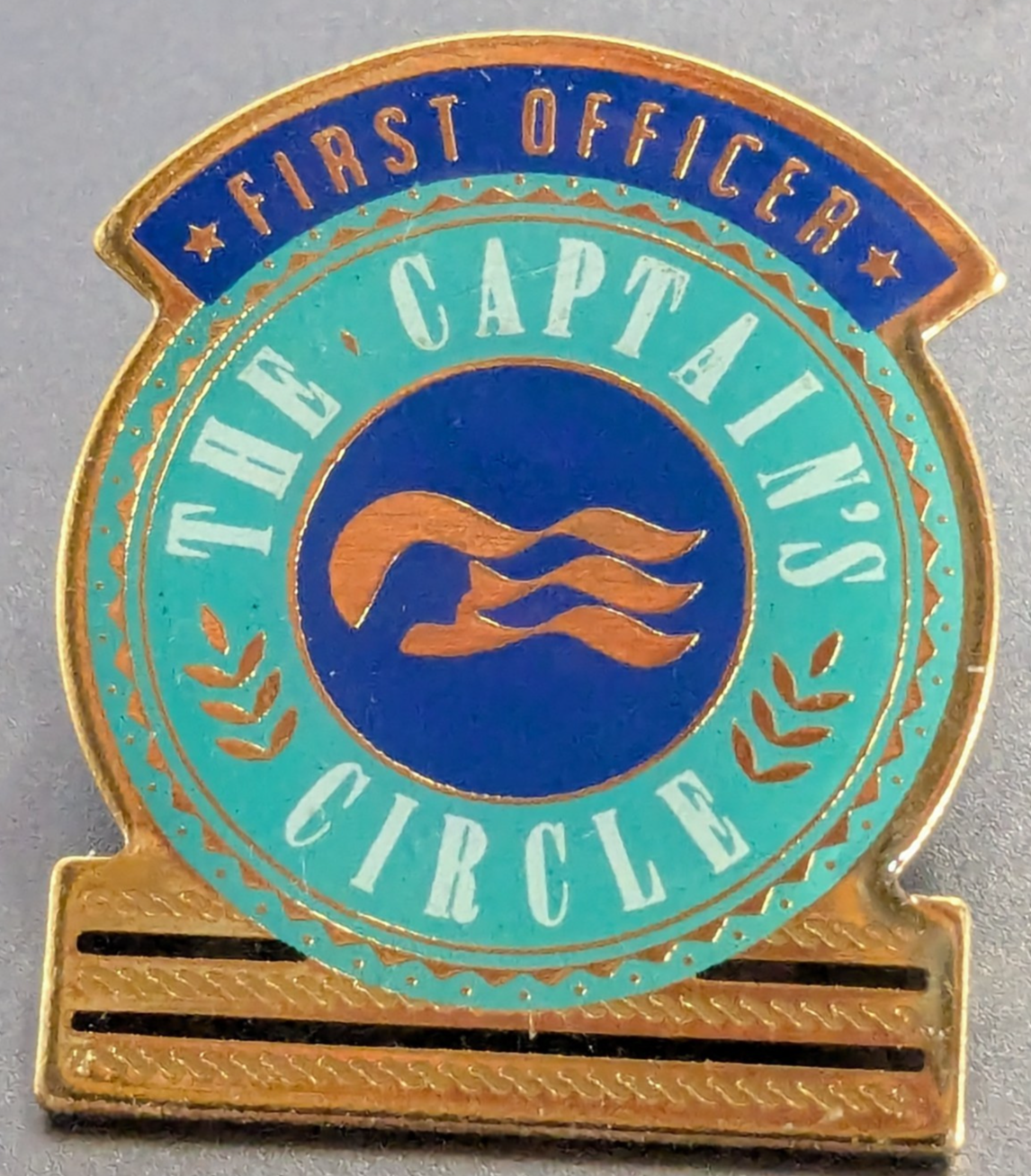 Princess Cruise Line Captain&#39;s Circle First Officer Enamel Lapel pin - $9.89