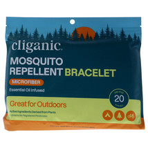 Microfiber Repellent Bands by Cliganic for Unisex - 20 Pc Band - $299.73 MXN