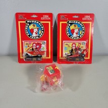 McDonalds Racing Team Ronald Cars, Card, Stands Drag Car 1994 &amp; Happy Birthday - £11.95 GBP