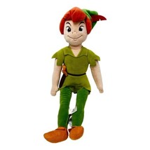 Disney Store Peter Pan Doll 21 inch Plush Boy Doll w Sword - £26.85 GBP