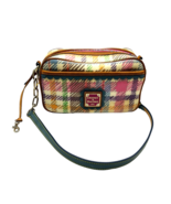 Dooney &amp; Bourke Small Bag Single Strap Pastel Plaid Retired 9 x 5.5 x 3 - $37.36