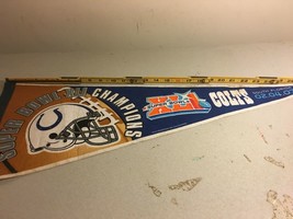 2007 Super Bowl XLI Champions Indianapolis Colts NFL Pennant - $14.99