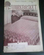 Vintage The Workbasket Magazine - January 1960 - Volume 25 Number 4 - £7.11 GBP