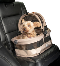 360 Ultra Lite Pet Safety Carrier Car Seat for Small Dogs Cats Push Butt... - $59.13
