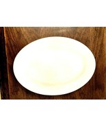 Serving Platter White  Ceramic 11 inches by 8 inches  CIRCA 1975 - $21.88