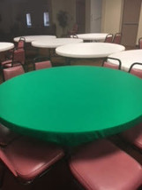 FELT poker table cover fits 72&quot; ROUND TABLE - CORD/ BL + BAG custom made FS - £99.62 GBP