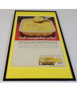 1963 Chiffon Margarine Framed 11x17 ORIGINAL Advertising Poster - £54.26 GBP