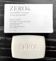 Lot Of 50- Zero/o Face Soap Bars Travel Size 1oz Triple Milled Moisturizing Aloe - £38.32 GBP