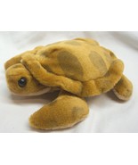 VINTAGE Fiesta BROWN SEA TURTLE 7&quot; Bean Bag Stuffed Animal TOY 1990&#39;s - $20.41 CAD