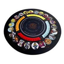 Tarot Card And Pendulum Reading Mat | Tarot Tablecloth Substitute Mouse Pad - £11.07 GBP