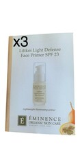 EMINENCE Lilikoi light defense face primer SPF23 travel packets size (pa... - $12.38