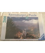 2000 piece Jigsaw Ravensburger Puzzle Neuschwanstein Castle No 166343 - £58.73 GBP