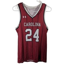 Carolina Gamecocks Womens Jersey Sz Small Burgundy Basketball Track Soccer #24 - $29.80