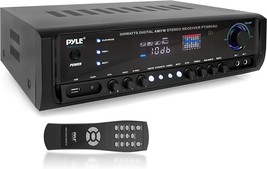 Home Audio Power Amplifier System - 300W 4 Channel Theater Power, Pyle Pt390Au - £135.01 GBP