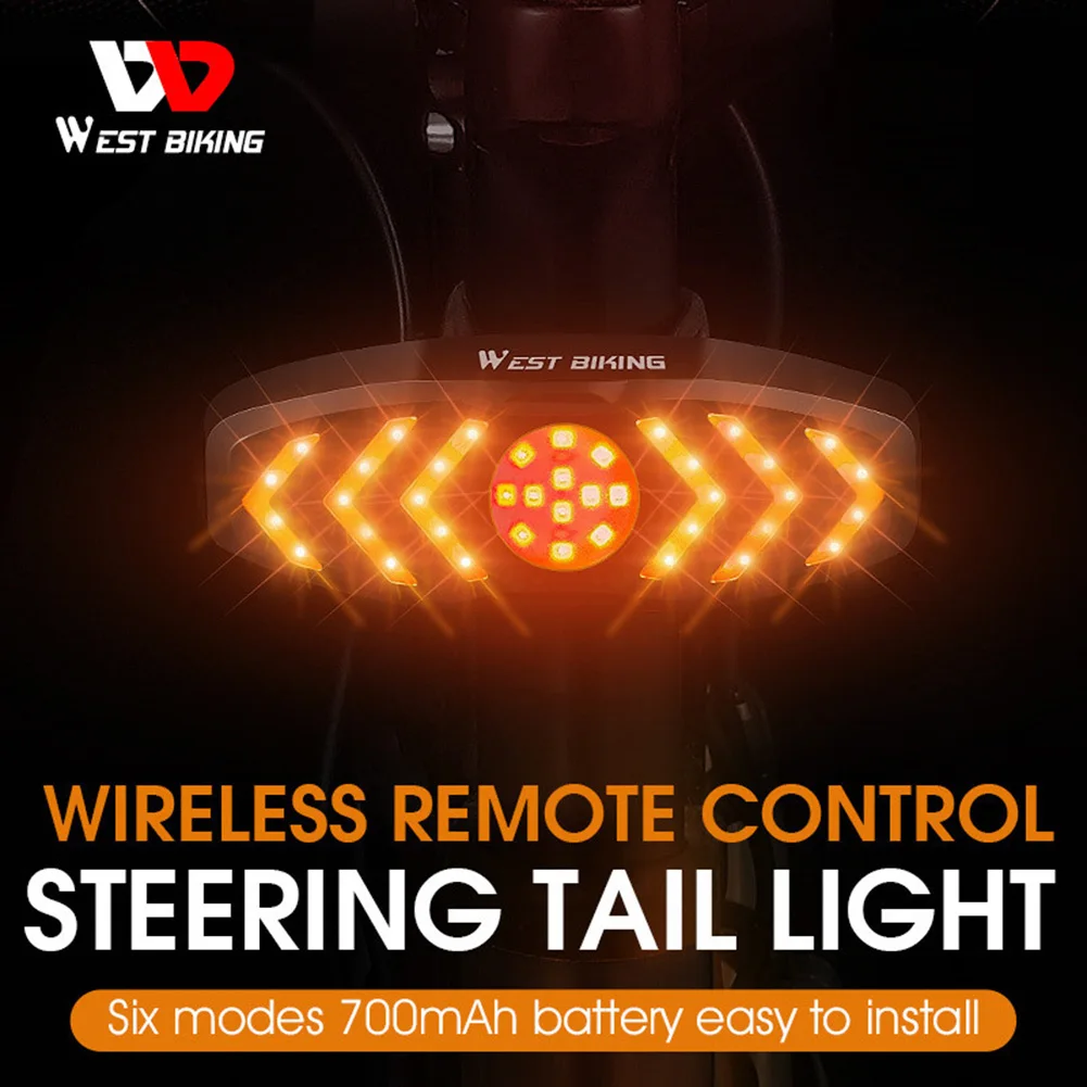 Bike Turn Signals Remote Control Bicycle Direction Indicator MTB LED Rear Light  - $114.19