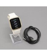 Garmin Venu Sq GPS Watch - White w/ Light Gold Bezel 010-02427-01 - $51.99