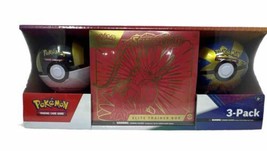 Pokemon Scarlet and Violet Trainer Box Pluse 2 Poke Ball Tins NIB - £71.71 GBP