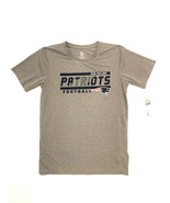 NFL New England Patriots Team Athletics T-Shirt Grey XL (16/18) Unisex Youth NEW - $9.84 CAD