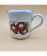 Pier 1 Mug Coffee Cup Staffordshire Tableware England Macintosh Apples - £8.63 GBP