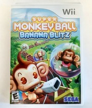 Super Monkey Ball: Banana Blitz Nintendo Wii 2006 Video Game party puzzles - $11.24