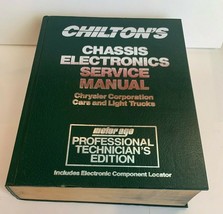 CHILTON’S 1993 Chassis Electronics Service Manual 8440 Chrysler Cars / T... - £43.02 GBP