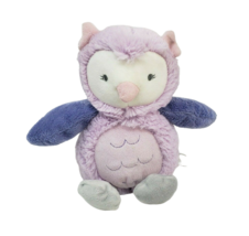 Carter&#39;s 2015 Purple + Pink Baby Owl 66859 Stuffed Animal Plush Toy Soft Lovey - £51.55 GBP
