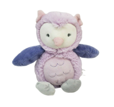 CARTER&#39;S 2015 PURPLE + PINK BABY OWL 66859 STUFFED ANIMAL PLUSH TOY SOFT... - £51.54 GBP