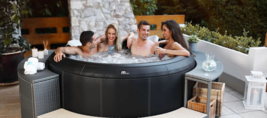 MSpa Camaro 6-person 138-jet plug-&amp;-play inflatable hot tub 1350W &amp; anti-icing - £678.52 GBP