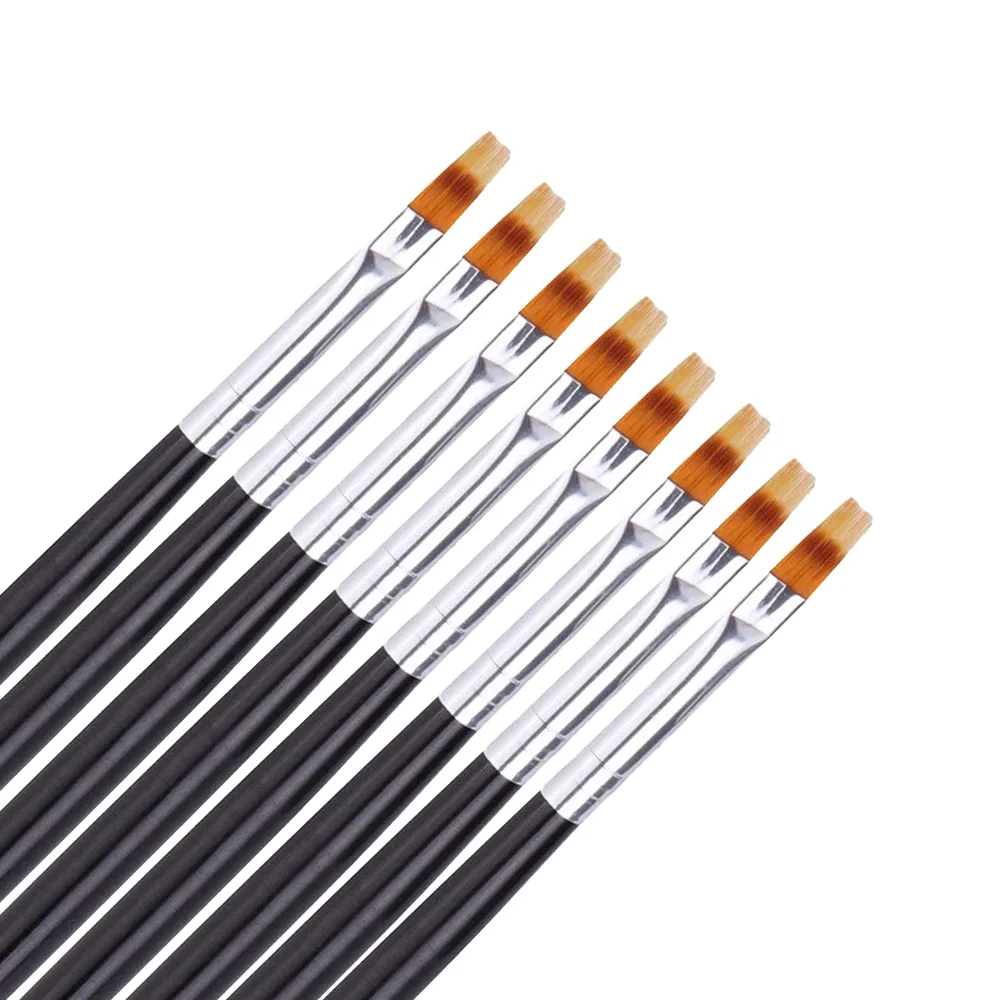 Ombre Brush UV Gel Nail Brush Rhinestone Handle Painting Pen Drawing Brush - £9.06 GBP+
