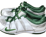 Nike White Kelly Green Running Shoes Sneaker 314031-131 Womens Size 6 Yo... - $21.77