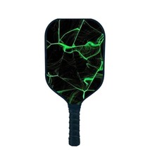 Juciao Green Crack Flame 5&quot; Handle Pickleball Paddle Carbon Fiber Compos... - $528.60 MXN