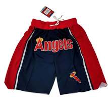 Los Angeles Anaheim Angels Classic Throwback Vintage Shorts - £38.55 GBP+