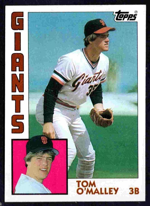 Primary image for San Francisco Giants Tom O'Malley 1984 Topps #469 nr mt !