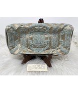 Vintage Talon Oblong Velvet Lined Pocketed Full Zip Jewelry Box - $30.99