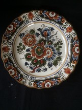 Antiguo Delft Placa Polygroom Hecho a Mano. Marcado - £44.06 GBP