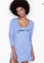 Victoria&#39;s Secret Long Sleeve Sleepshirt Size: Large New Bombshell - £55.87 GBP