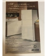 1997 Sears Appliances Vintage Print Ad pa22 - $6.92