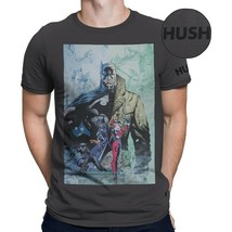 Batman Hush Cover Men&#39;s T-Shirt Charcoal - £27.63 GBP+