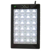 Programmable Keypads And Keyboards (24 Key, Black And White) - $296.99