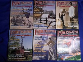 (6) Farm Collector Antique Tractor Magazines - Sept. 2000 -Jan.-Apr. &amp; June 2001 - £40.75 GBP
