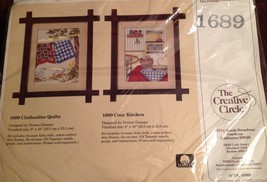 Creative Circle Embroidery Cross Stitch kit Wall Hanging 1689 Clotheslin... - £13.99 GBP