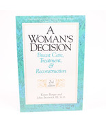 SIGNED A Woman&#39;s Decision By Karen Berger &amp; John Bostwick Paperback Book... - $17.83