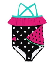 NWOT Sunshine Swing Girls Watermelon One Piece Swimsuit Set Size 8 - £8.34 GBP