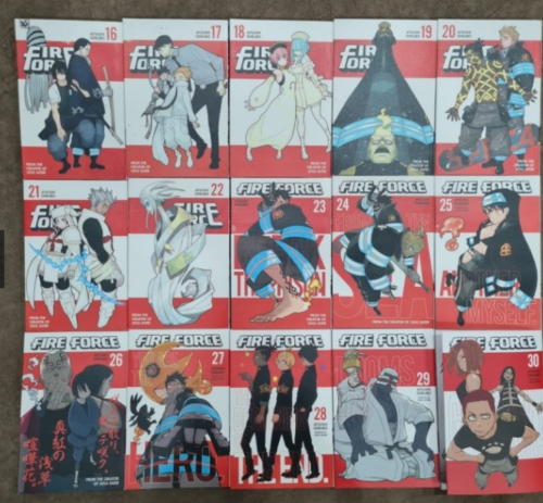 Primary image for Fire Force manga by Atsushi Ohkubo Volume 1-31 Comic Book (English Version) DHL