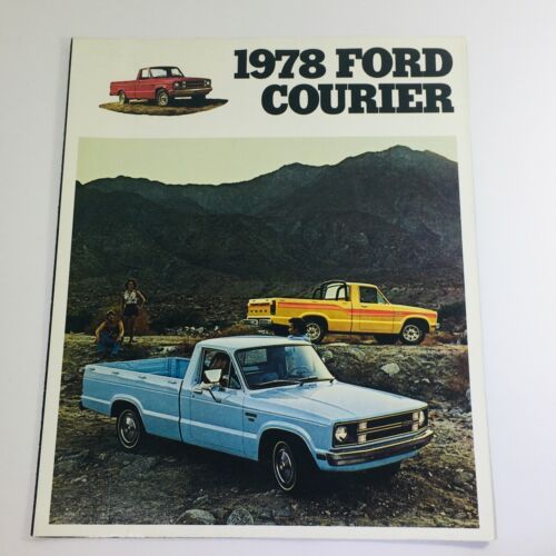Vintage 1978 Ford Courier 2-Door Pick-Up 1.8L 4-Cylinder 35-Amp Car Brochure - $6.37