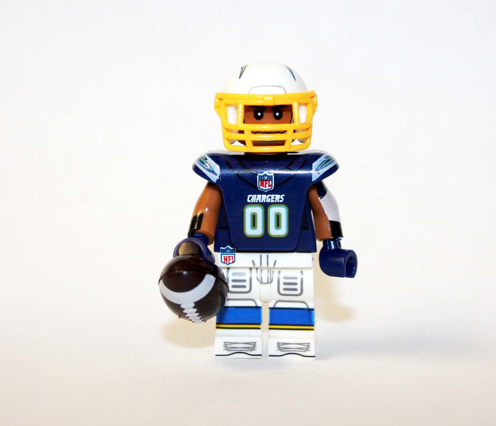 Minifigure Los Angeles Chargers Football Nfl Player US Seller - $7.98